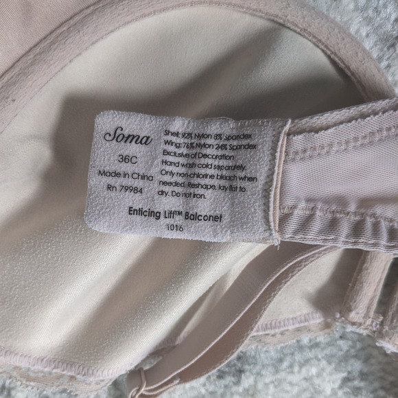 Soma Enticing Lift Balconet Sz. 36C - Picture 11 of 11